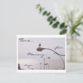 Zeit... Fliegen. Speicher... bleibe. Postkarte (Stehend Vorderseite)