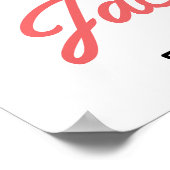 Zeit fliegt Flugzeug Hubschrauber Geburtstag Willk Poster (Ecke)