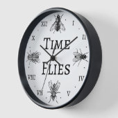 Zeit fliegt Ironische Wall-Uhr Uhr (Winkel)