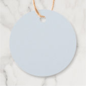 Zeit Fliegt Vintage Reise Geburtstag Geschenkanhänger (Rückseite)