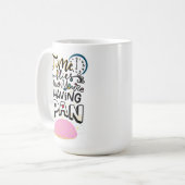 Zeit fliegt, wenn du einen Pan hast Kaffeetasse (Vorderseite Links)