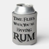 Zeit fliegt, wenn du RUM hast Dosenkühler (Kanne Vorderseite)