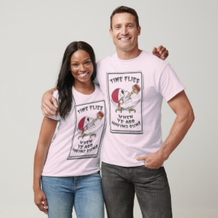 "Zeit fliegt, wenn YER havin Rum " T-Shirt