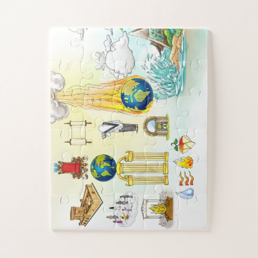 Zeit-Friesland 1 - Die Grundlagen der Schöpfung Puzzle (Vertikal)