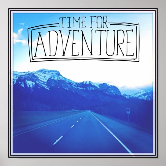 Zeit für Abenteuer Poster (Vorne)