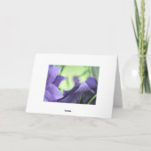 Zeit für alles karte (Rückseite)