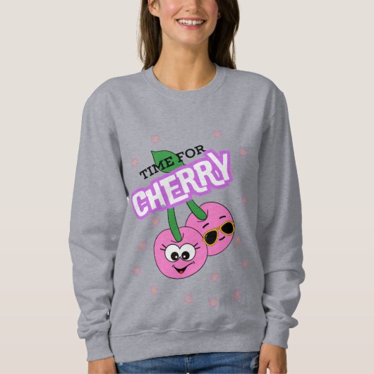 ZEIT FÜR CHERRY SWEATSHIRT (Vorderseite)