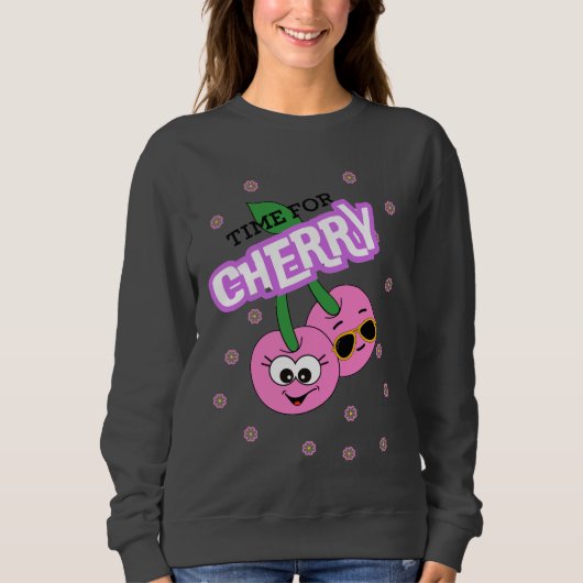 ZEIT FÜR CHERRY SWEATSHIRT (Vorderseite)