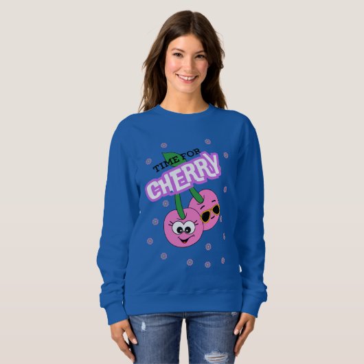ZEIT FÜR CHERRY SWEATSHIRT (Vorne ganz)