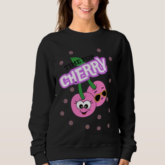 ZEIT FÜR CHERRY SWEATSHIRT (Vorderseite)