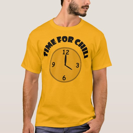Zeit für Chili T-Shirt (Vorderseite)