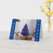 ZEIT FÜR DAS FEIERN VON CHRISTMAS KARTE (Gelbe Blume)