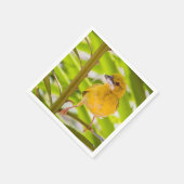 Zeit für den Bau des Nests Serviette (Ecke)