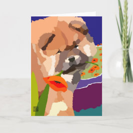 ZEIT FÜR DEN FRÜHJAHRESZEITPUNKTdeco Karte