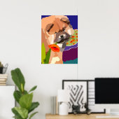 ZEIT FÜR DEN FRÜHJAHRESZEITPUNKTdeco Poster (Heimbüro)