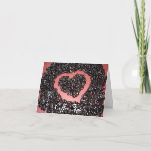 Zeit für den Kaffee Karte