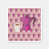 Zeit für den Kaffee Serviette (Vorderseite)