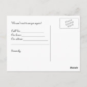 Zeit für den Karo nach der Karte (Rückseite)