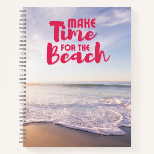 Zeit für den Strand Notizblock (Vorderseite)