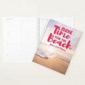 Zeit für den Strand Personalisiert machen Planer (Anzeige)