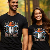 Zeit für den T - Shirt "Drink and Fun Moonshine"