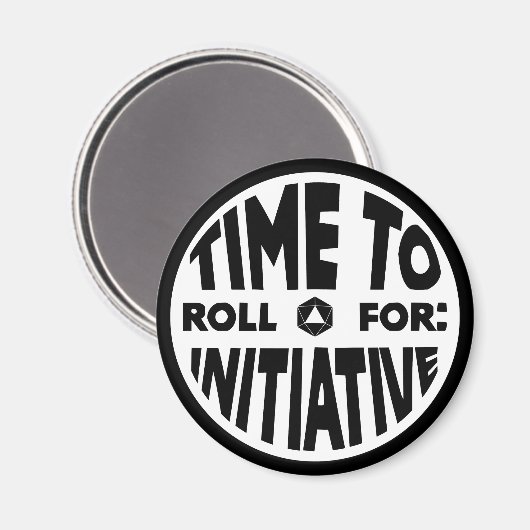 Zeit für die Initiative Magnet (Vorderseite/Rückseite)