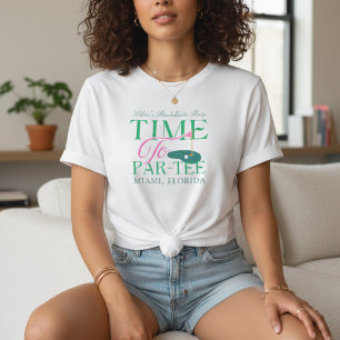 Zeit für die Par-Tee Golf Abschiedsparty T-Shirt