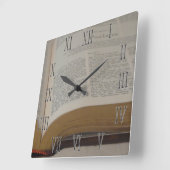 Zeit für die Psalme Quadratische Wanduhr (Winkel)