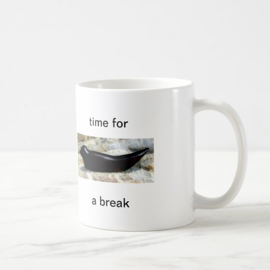 Zeit für die Tasse des Siegels (Rechts)
