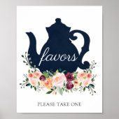 Zeit für die Unterschrift der Tea Favorits Poster (Vorne)