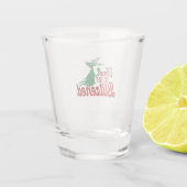 Zeit für die Weihnachtsfeier Schnapsglas (Rückseite)