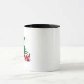 Zeit für die Weihnachtsfeier Tasse (Zentrum)