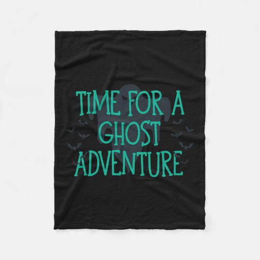 Zeit für ein Ghost-Abenteuer Fleecedecke (Vorderseite)