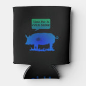 Zeit für ein kaltes Getränk Dosenkühler (Vorderseite)