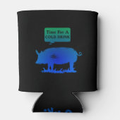 Zeit für ein kaltes Getränk Dosenkühler (Rückseite)