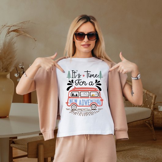 Zeit für ein neues Abenteuer T-Shirt