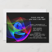 Zeit für ein Silvesterabend-Party, ZPR Einladung (Vorderseite)