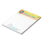 Zeit für ein Wort, Ephesians 3:20, Notepad Notizblock (Rotiert)