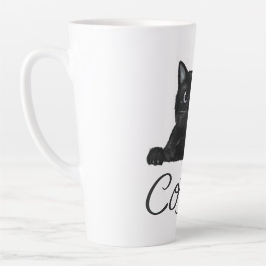 Zeit für eine Kaffeepause! Milchtasse (Links)