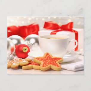 Zeit für eine Teepause Postkarte