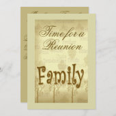 Zeit für eine Wiedersehen Einladung (Vorne/Hinten)