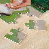 Zeit für einen Ausflug - Retro Button-Up Girl Puzzle (Seite)