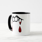 "Zeit für einen Biss?" Mug Tasse (Vorderseite Links)