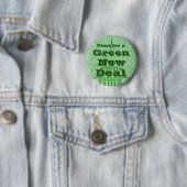 Zeit für einen grünen New Deal Button (Beispiel)