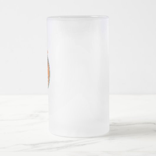 Zeit für einen Megapitt Mattglas Bierglas (Mittel)