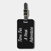 Zeit für einen neuen Abenteuer-Gepäckanhänger Gepäckanhänger (Vorderseite vertikal)