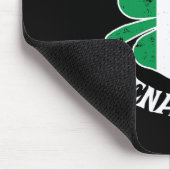 Zeit für einige lustige Kleeblätter St. Patrick Mousepad (Ecke)