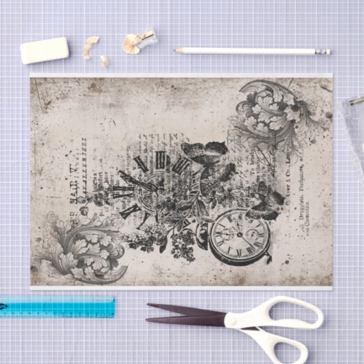 Zeit für Eleganz Seidenpapier (Handwerk)