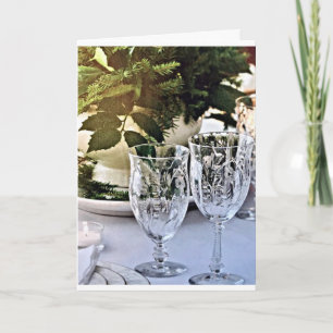 ZEIT FÜR FAMILIEN, FREUNDE UND FEIERENDE CHRISTMAS KARTE