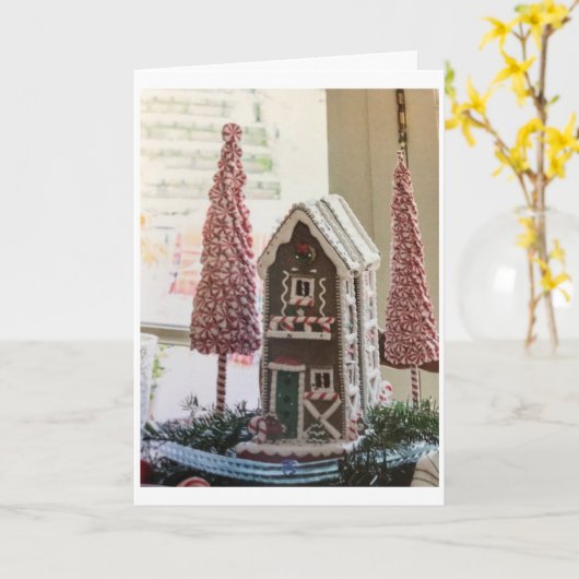 ****ZEIT FÜR FAMILIEN UND FREUNDE CHRISTMAS WISH** KARTE (Gelbe Blume)